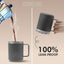 Vaso térmico acero inox 12oz con asa y tapa