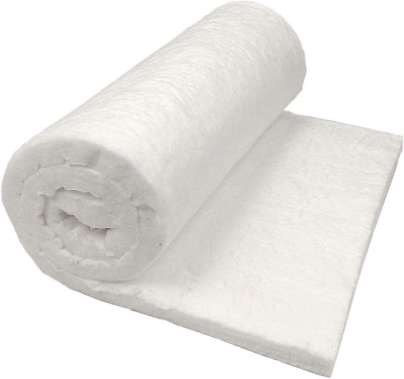 Manta aislamiento fibra cerámica 1x16x48" ignífugo 2400F