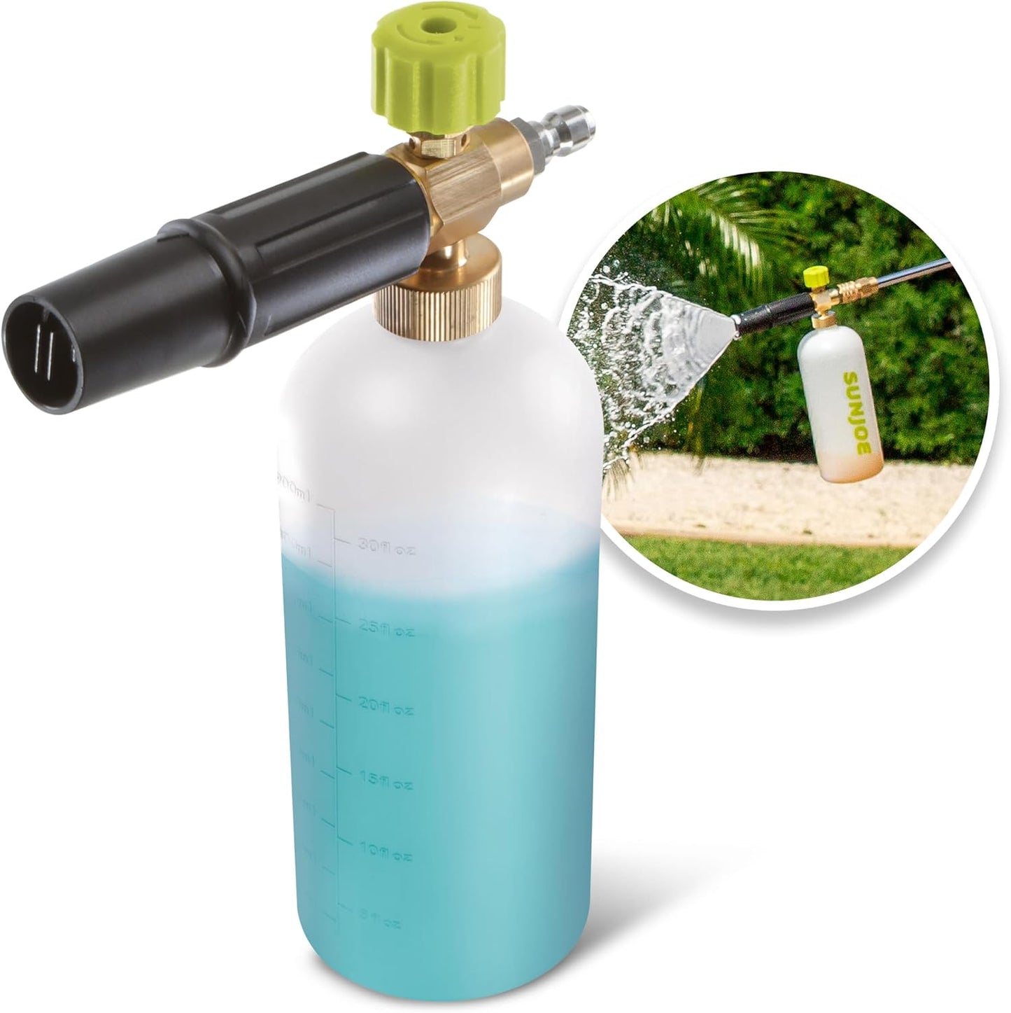 Cañón espuma lavadora SPX con boquilla ajustable 34oz