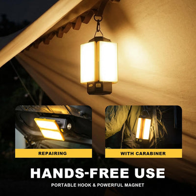 Linterna recargable campamento luz multifuncional 5000mAh
