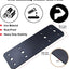 Placa plana acero recta 10x3pulg 4pzas con recubrimiento