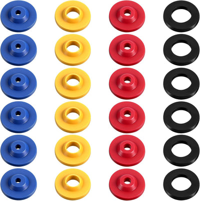 Restrictor flujo ducha silicona 24 pzas adaptador ahorro agua