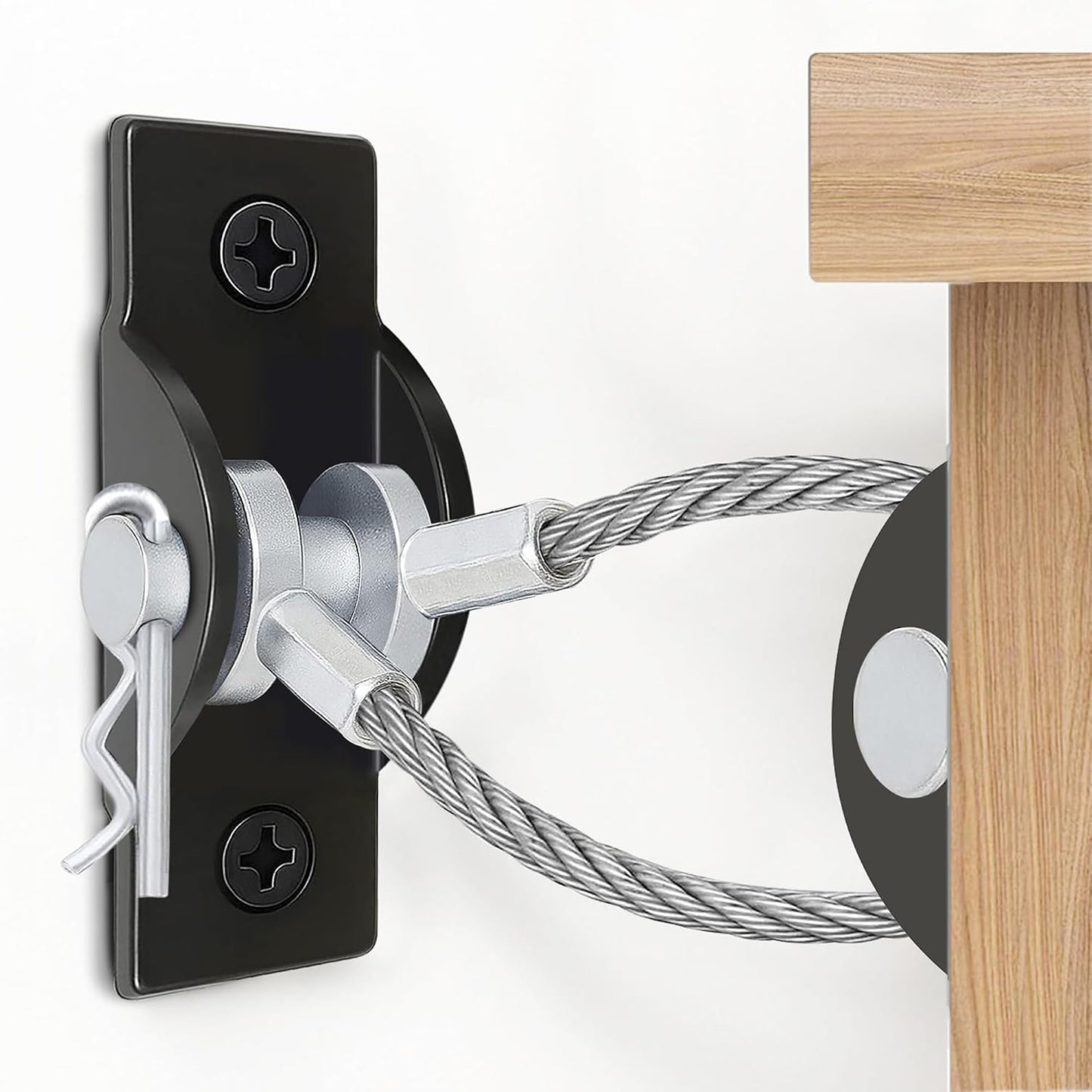 Anclajes pared antipuntas 800lb para espejo grande y muebles