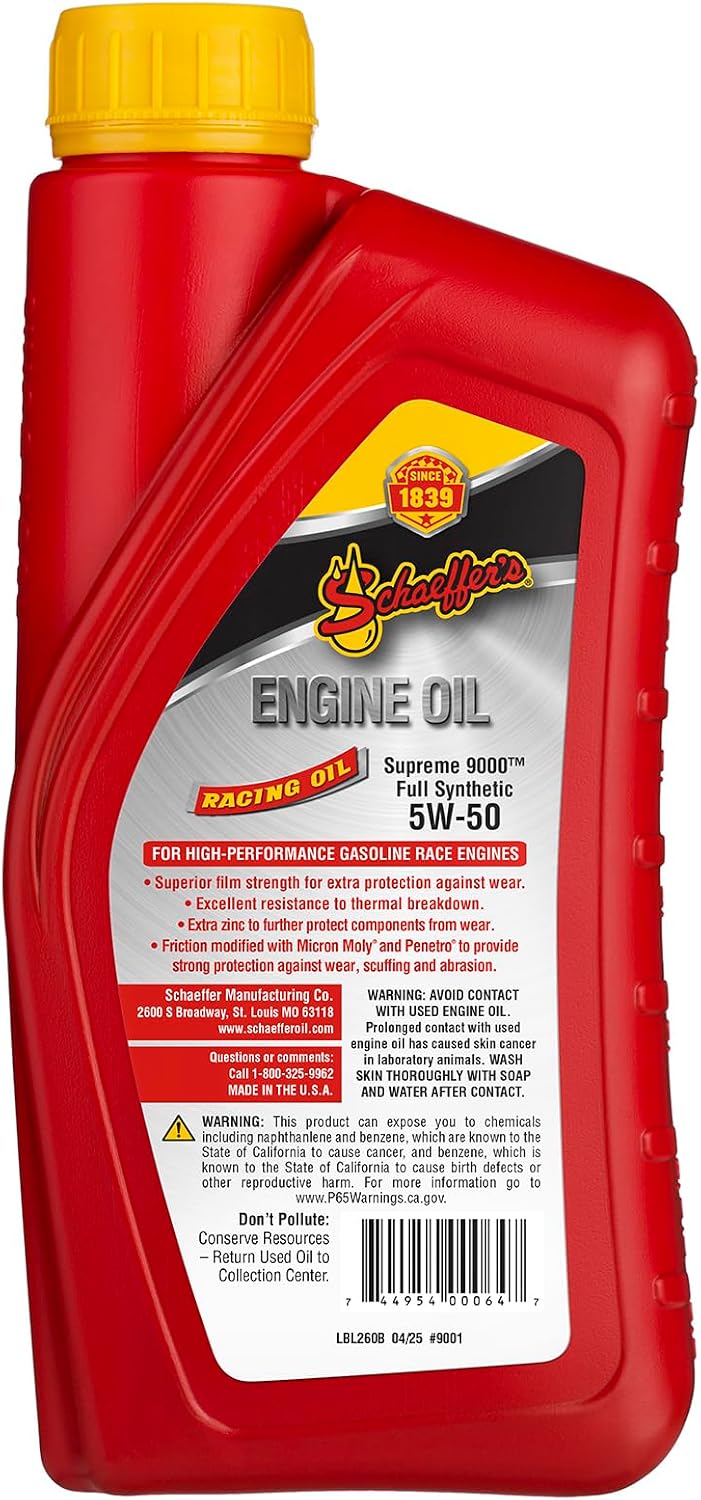 Aceite motor sintético Supreme 7000 para carreras