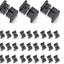 Set enchufes vampiro 30 pzas inalámbricos negro