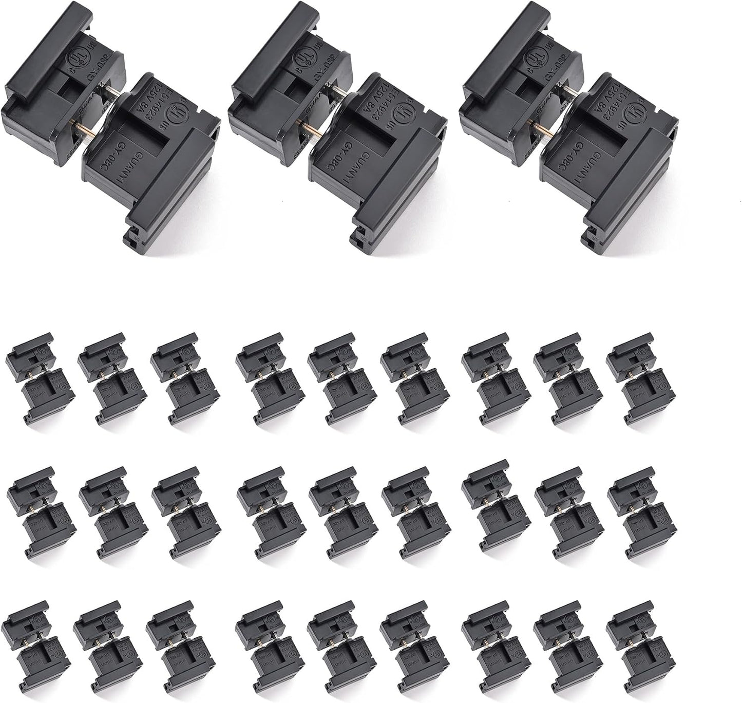 Set enchufes vampiro 30 pzas inalámbricos negro