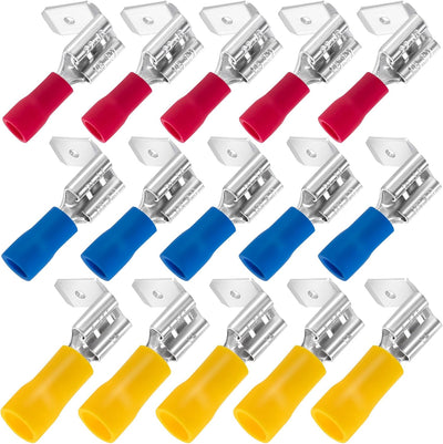 15 Pzas Conectores Piggyback Semiisolados Amarillo Azul Rojo