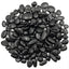 Rocas guijarro negro 6lb 3/8-1" pulidas acuario decoración