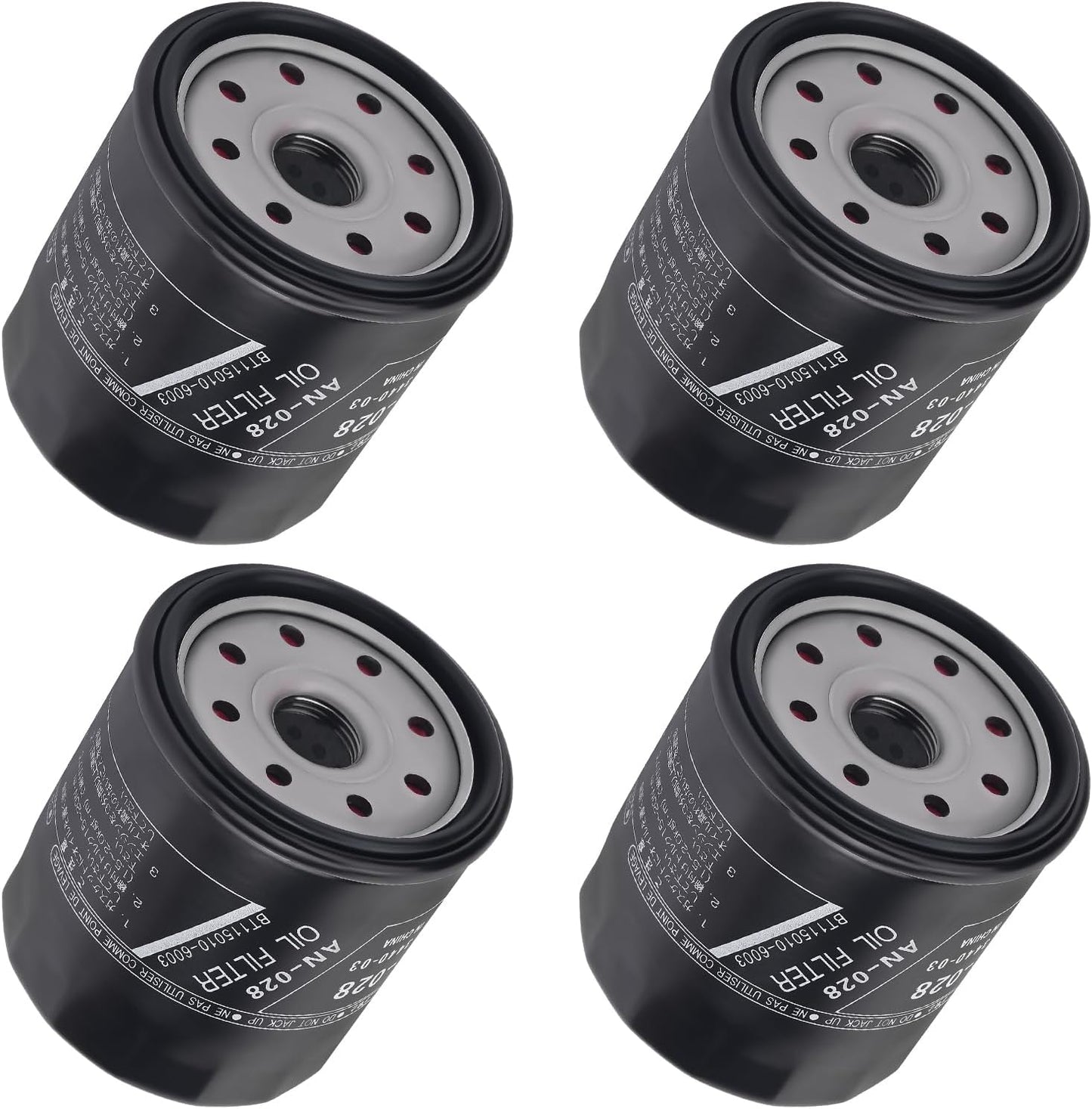 Aceite filtro comp Yamaha F150 4 Pzas
