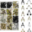 240 Clips Ajuste Tablero Auto 12 Tamaños Universal