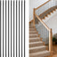 Balaustres hierro forjado 1/2x44" negr sat paq 10