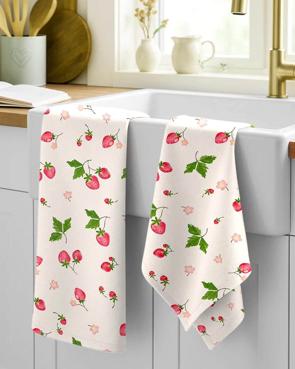 Set 2 toallas cocina saco harina 18x26pulg algodón