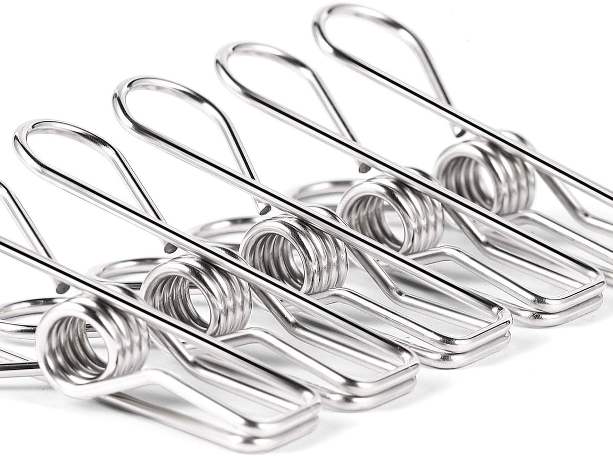 Alfileres ropa acero inox para colgar Landry