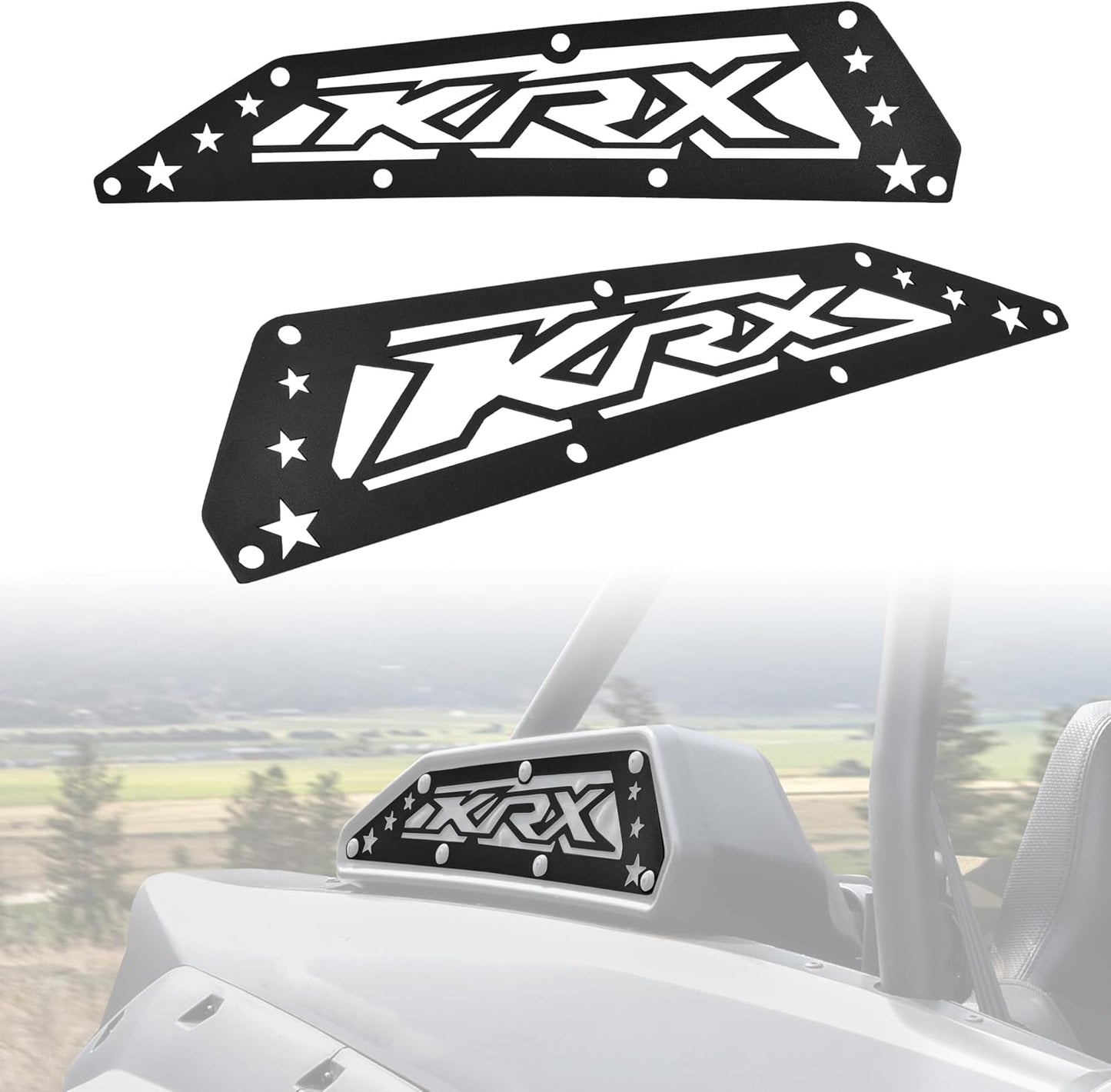 2 Cubiertas aire aluminio Kawasaki Teryx KRX 1000 20-25