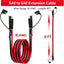 Cable extensión SAE 10 AWG 6 pies con clavijas para automóvil