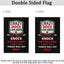 Bandera jardín doble cara perros locos 12x18pulg