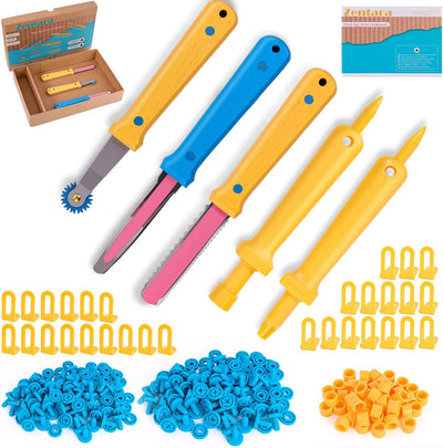 Set caja herramientas cartón 401 pzas para niños