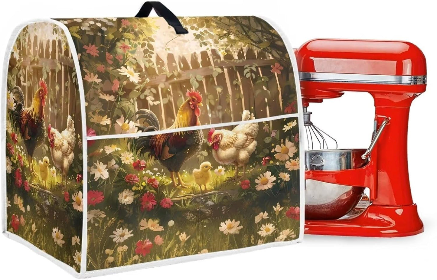 Cubierta antipolvo cocina funda lavable diseño pollo 6-8qt
