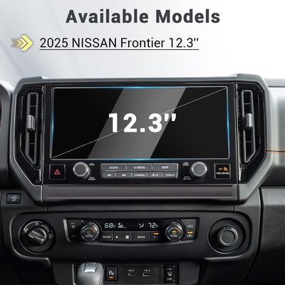 Protector pantalla Nissan Frontier 2025-26 12.3"