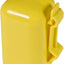 Tapa seguridad aislador T-Post 10 pzas amarillo
