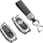 Funda llavero metal pesado Mercedes Benz A-Plata