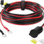 Enchufe adaptador 14AWG 10pies con terminal ojal
