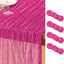 4 Caminos Mesa Estopilla Gasa Estilo Bohemio 120pulg Rosa