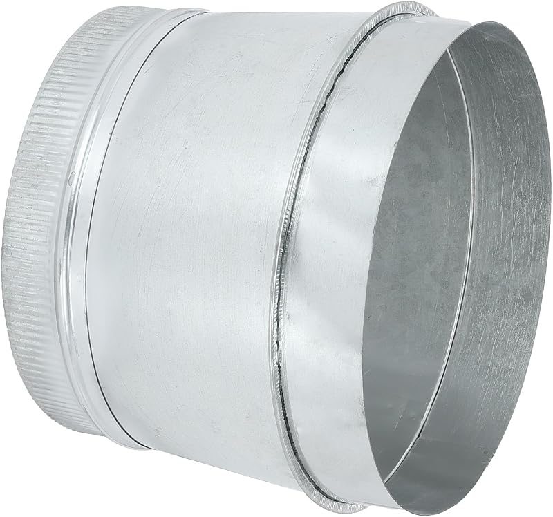 Reductor conducto 10 a 9" acero galvanizado HVAC