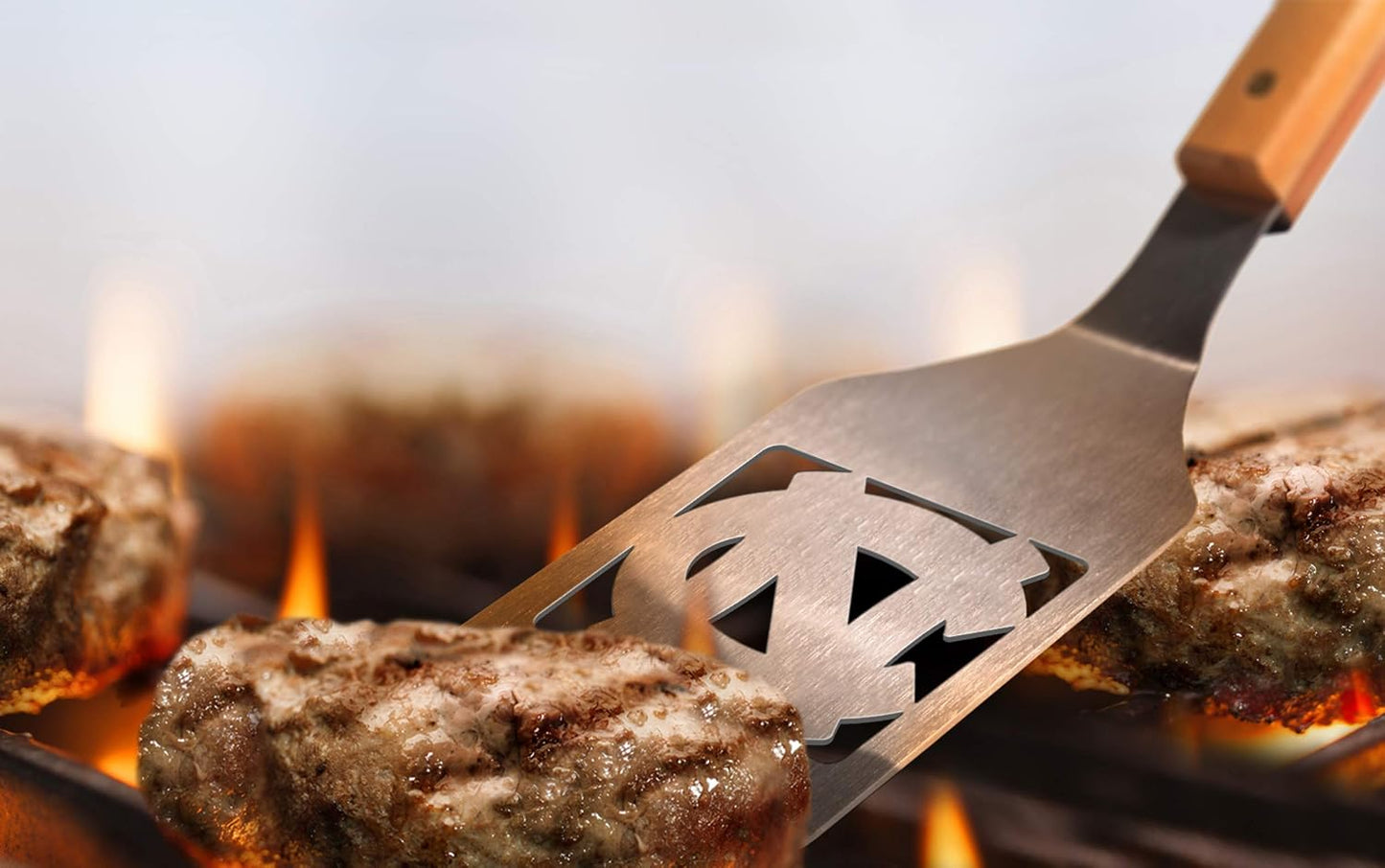 Espátula acero inox para parrilla NCAA