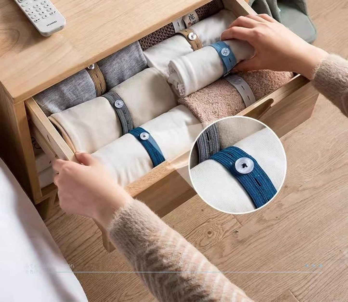 20 Bandas Elásticas Con Ojales Almacenamiento Ropa Viaje