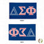 Bandera Delta Sigma Phi 3x5ft decoración KA