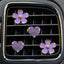 4 Pzas Clips Ventilación Coche con Almohadillas Perfumadas