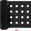 Tela barrera malezas 4x6ft agujeros 4pulg esp 8pulg