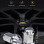20 Pzas Tuercas Rueda 7/16-20 Cromadas Chevy