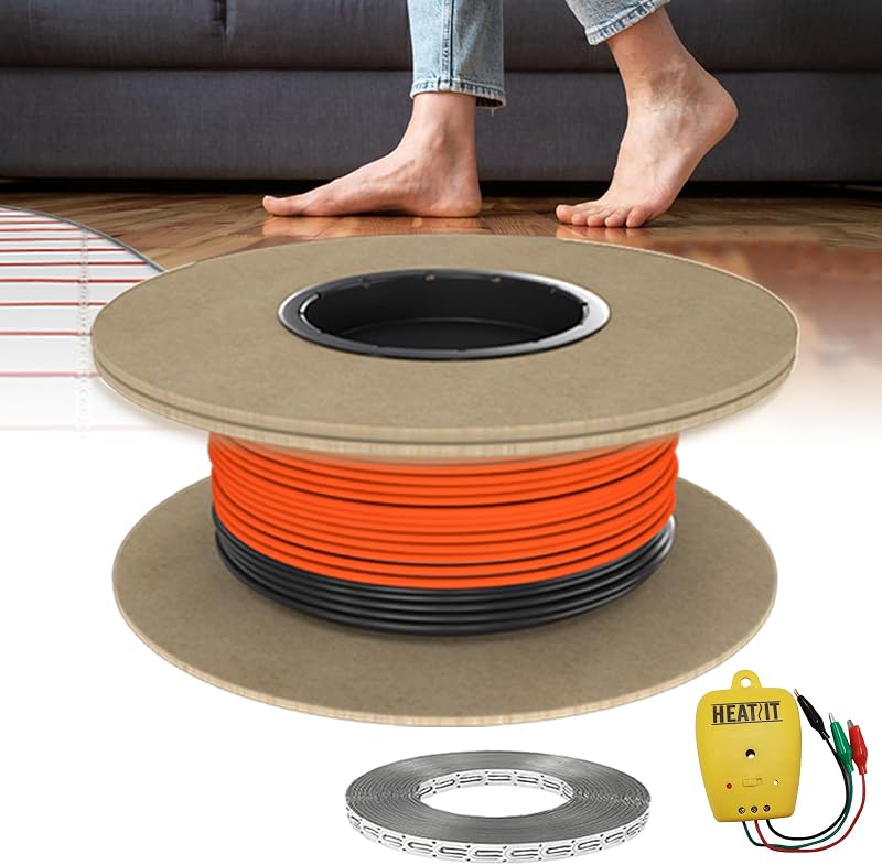 Cable calefacción suelo radiante 120V 70pies2