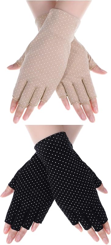 2 Guantes Protección UV para Mujer Actividades al Aire Libre