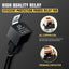 Kit cables LED 12V 18AWG con interruptor relé fusible automotriz