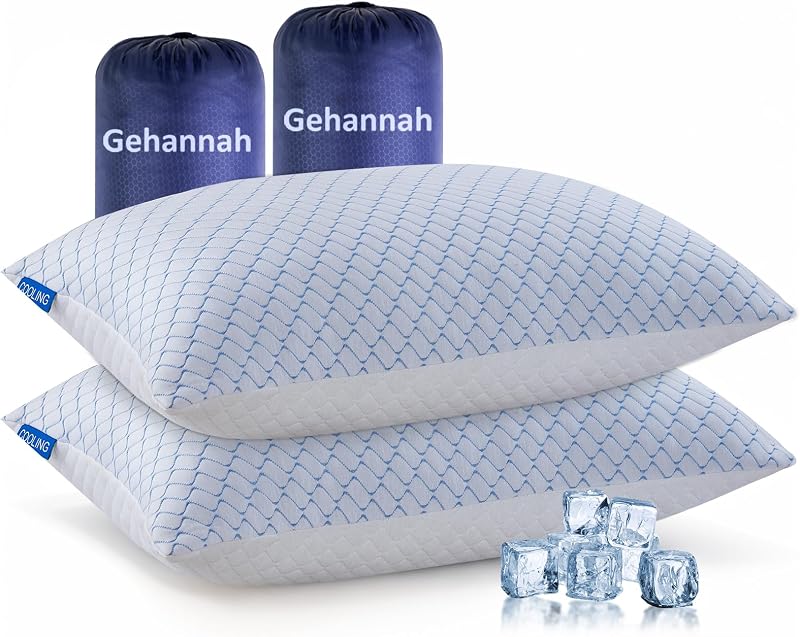 2 Almohadas viaje espuma viscoelástica comp 2 bolsas