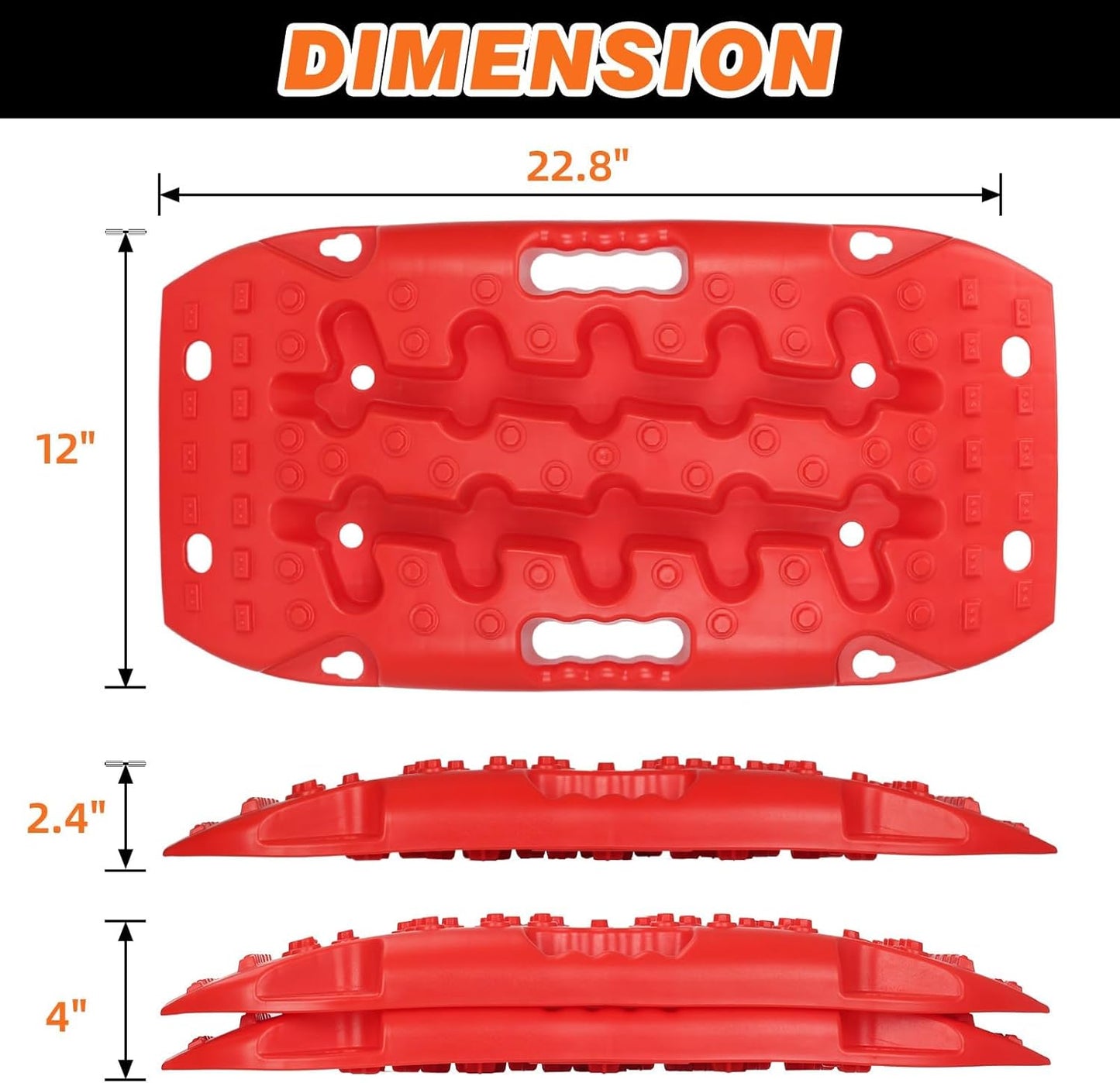 Tablas tracción RV camioneta jeep SUV con bolsa