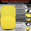 Funda asiento cortacésped John Deere acolchada impermeable