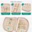 Estuche organiz. joyas viaje rosa claro