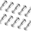 10 Pzas Tornillo M6 Hexagonal con Llave Allen para Muebles