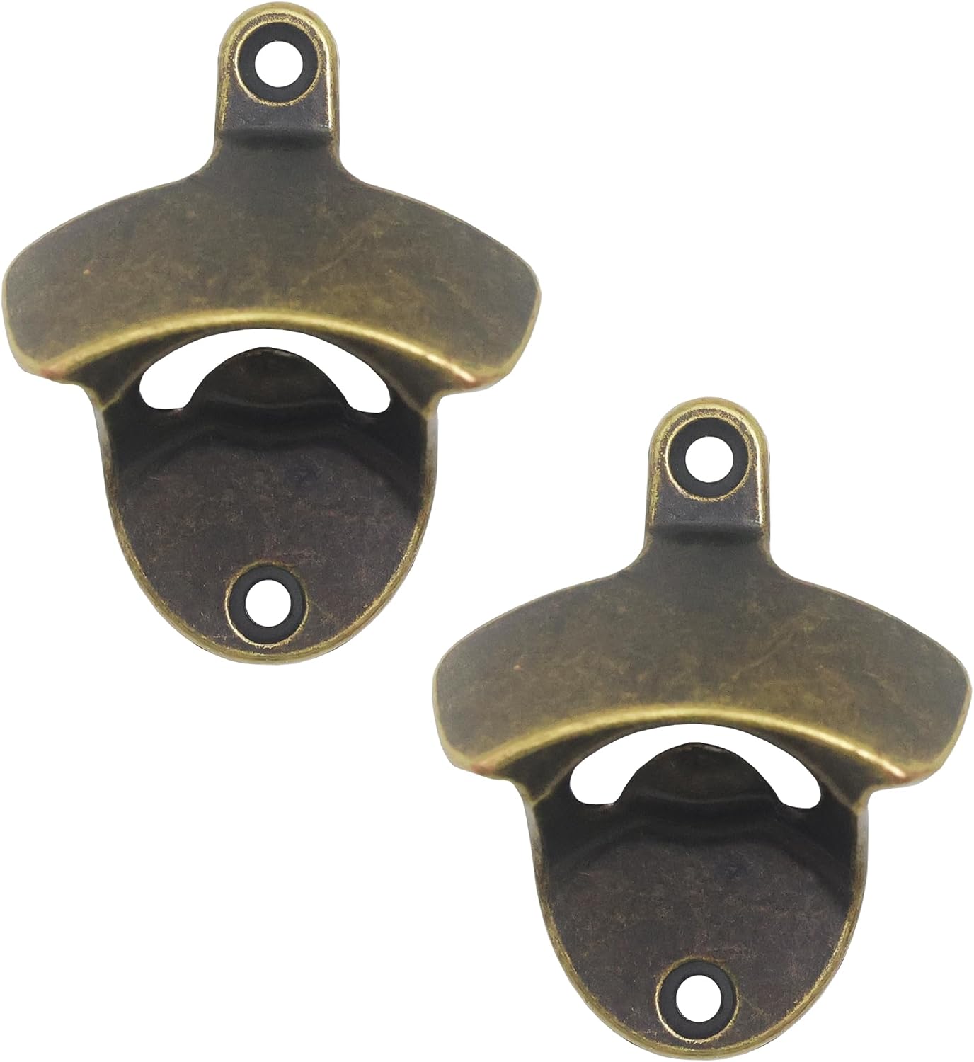 Abridor botellas bronce antiguo pared pack 2