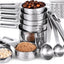 Set 15 Tazas y Cucharas Medidoras con Tabla Magnética