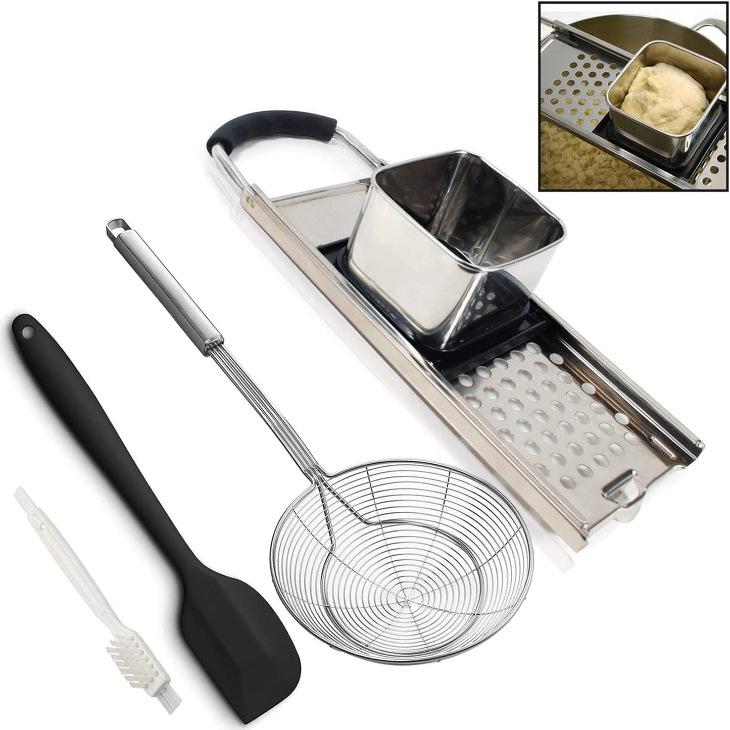Juego herramientas para hacer albóndigas acero inox