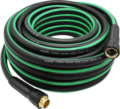 Manguera jardín 5/8pulg x75ft flexible con mango