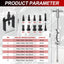 Kit 12 Pzas Extractor Rodamientos Motocicleta