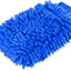 Guantes microfibra limpieza casa y auto 2 pack azul