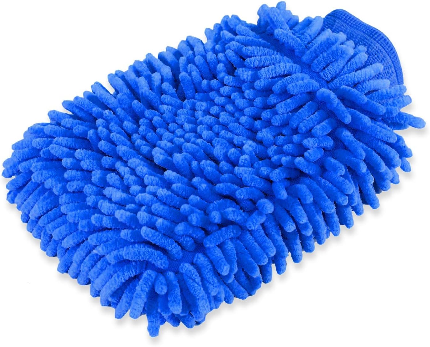 Guantes microfibra limpieza casa y auto 2 pack azul