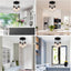 Iluminación colgante 3 luces frasco vidrio mason cocina